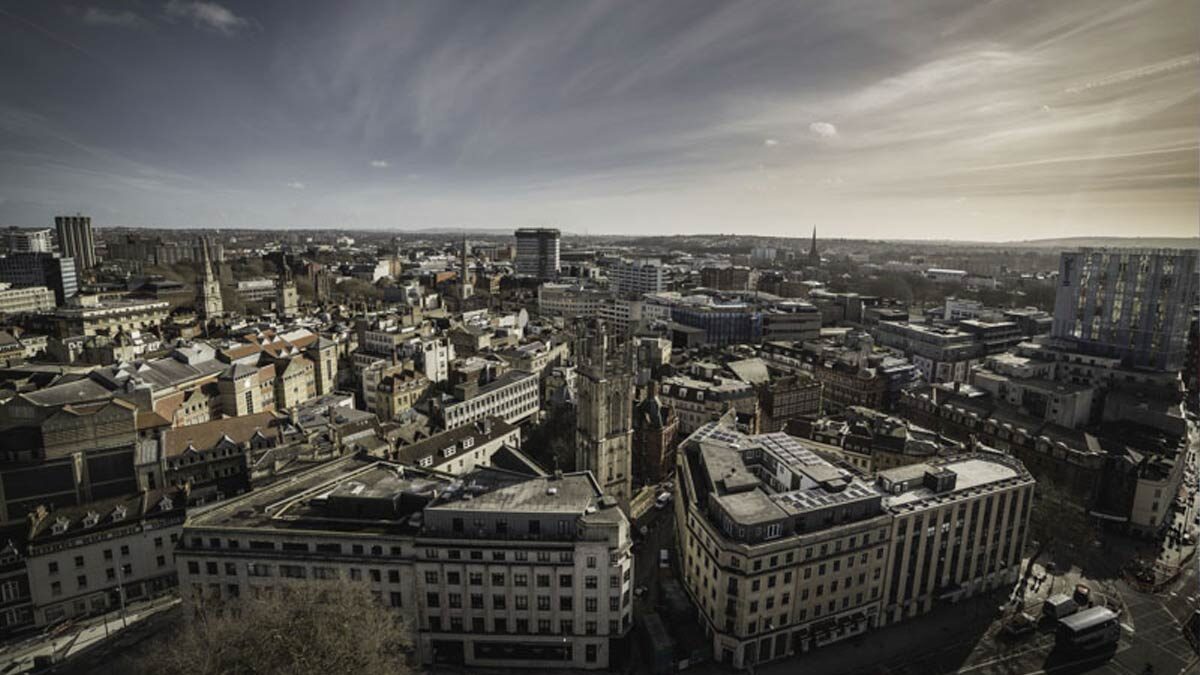 bristol from above