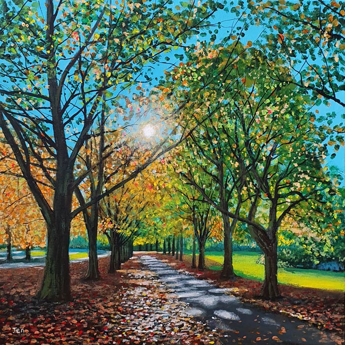 sunshine on the promenade