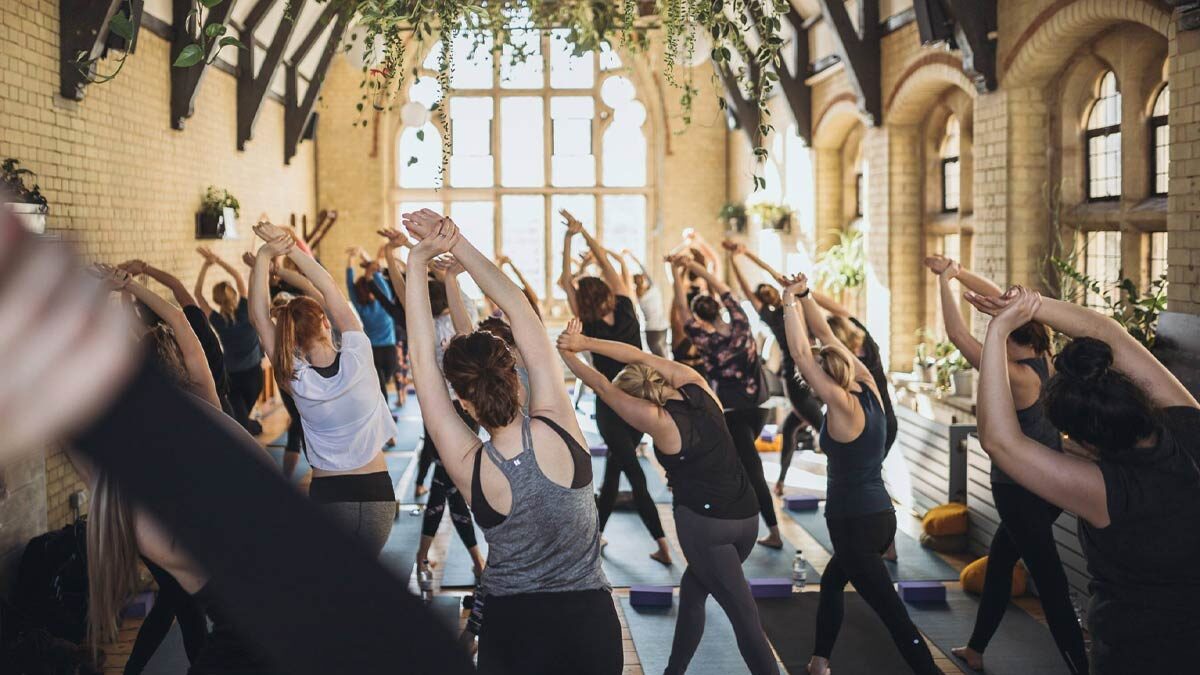 yoga brunch club
